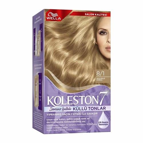 Koleston Set Boya 8/1 Açık Küllü Kumral