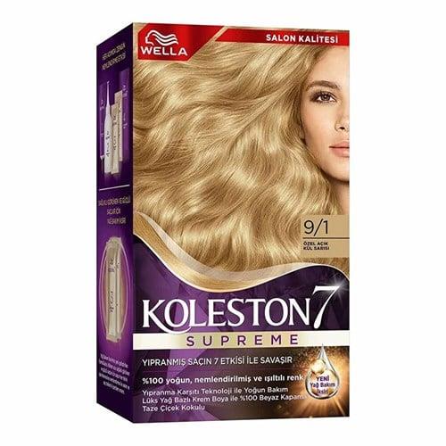 Koleston Set Boya 9/1 Açık Kül Sarısı