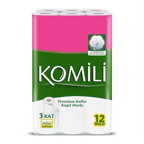 Komili Havlu 3 Katlı 12li
