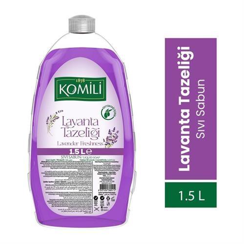 Komili Sıvı Sabun Lavanta Tazeliği 1.5Lt