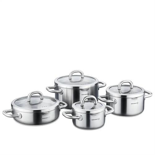 Korkmaz Alba 8 Parça Tencere Seti
