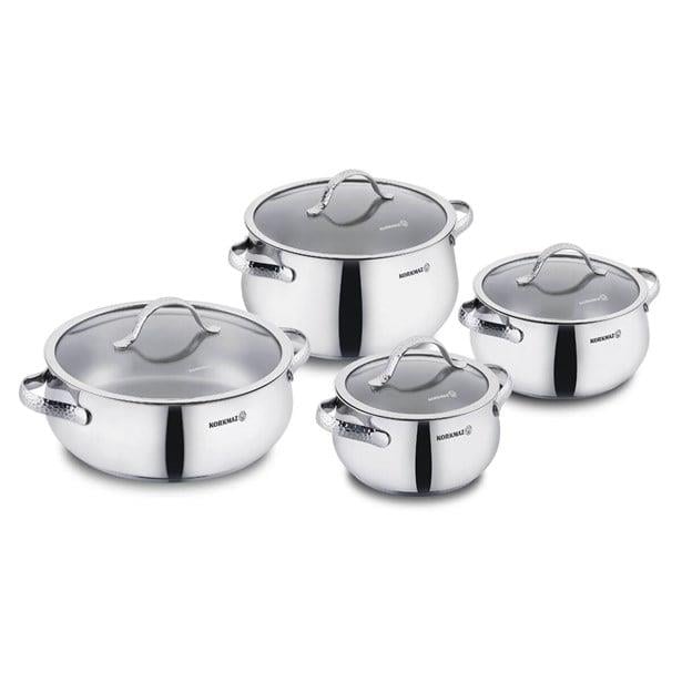 Korkmaz Samara 8 Parça Tencere Seti
