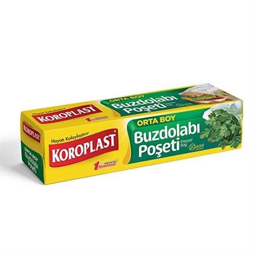 Koroplast Buzdolabı Poşeti Orta 24x38cm