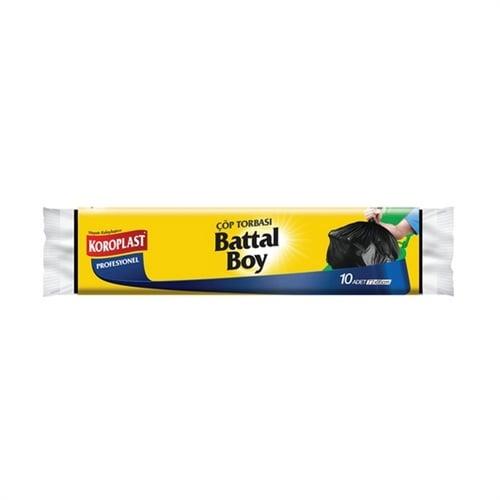 Koroplast Çöp Torbası Profesyonel Battal Boy 10 Lu