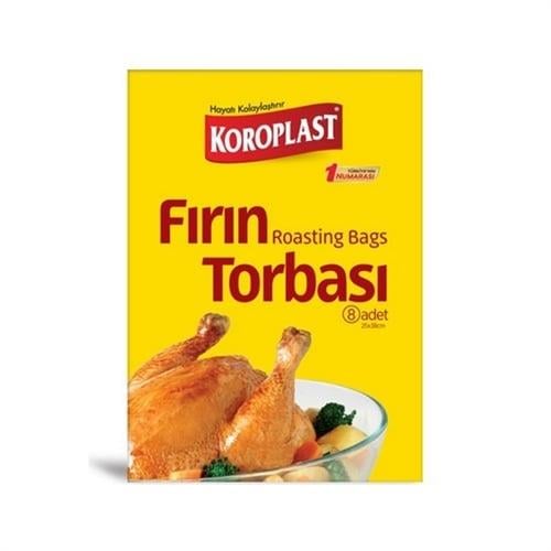 Koroplast Fırın Torbası 25*38 8'Li