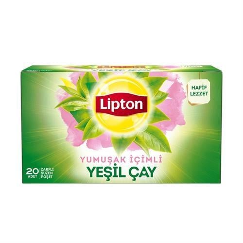 Lipton Berrak Yeşil Çay Yumuşak İçimli 20'li