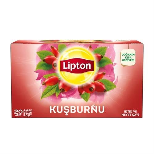 Lipton Kuşburnu Çayı 20'li