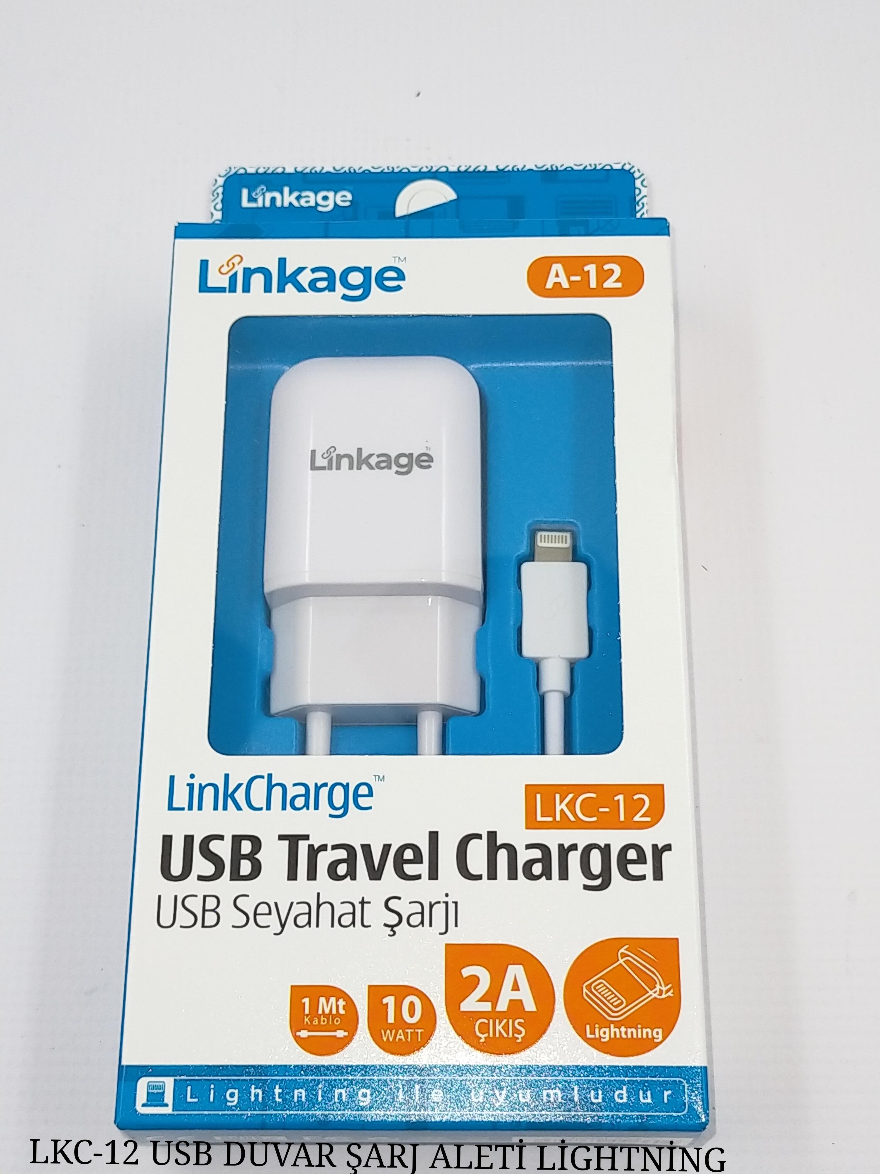 Linkage Usb Duvar Şarj Aleti 2A - Lightning