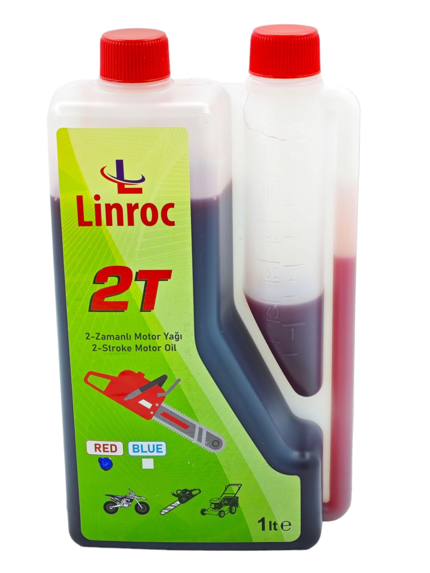 Linroc 2T Motor Yağı 1Lt - Ölçekli
