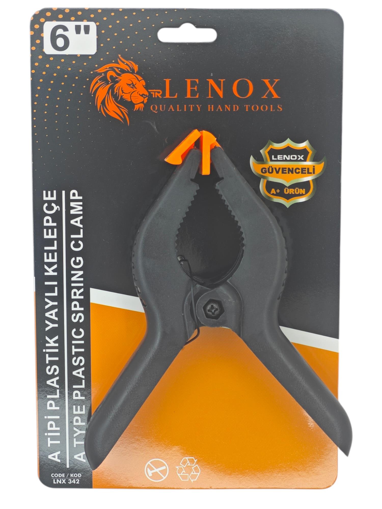 LNX 342   Lenox A Tipi Plastik Yaylı Kelepçe 6