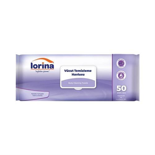 Lorina Vücut Temizleme Havlusu 50 li
