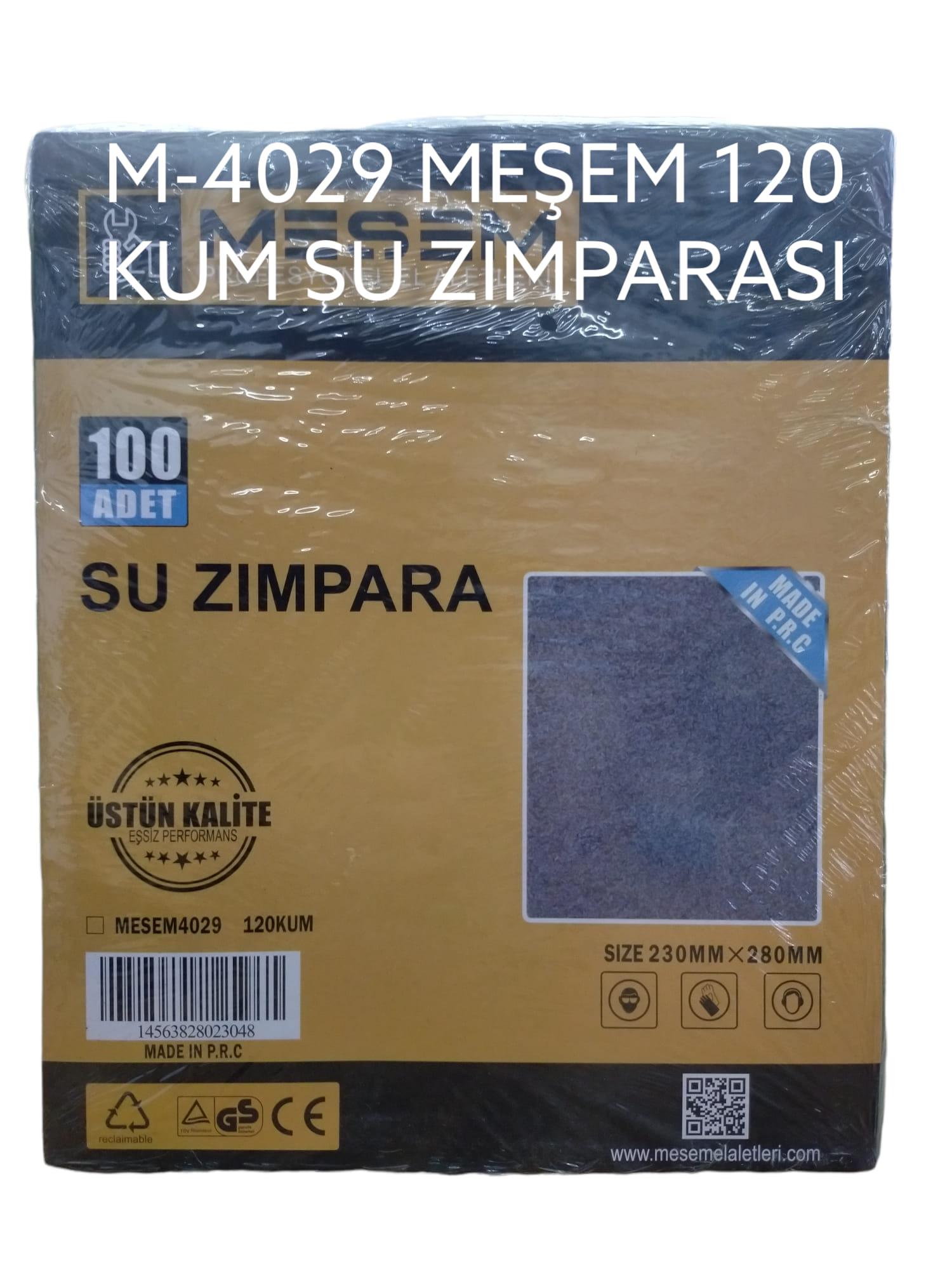 Meşem 120 Kum Su Zımparası