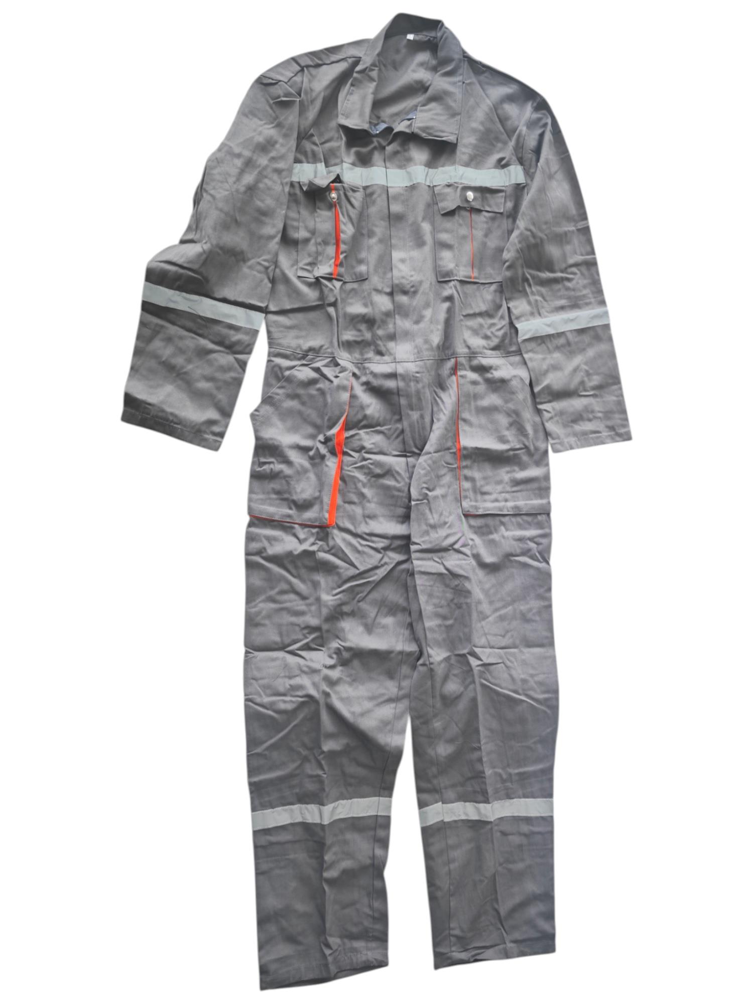MAX-3442   Maxstar Kollu İş Tulumu L - Gri