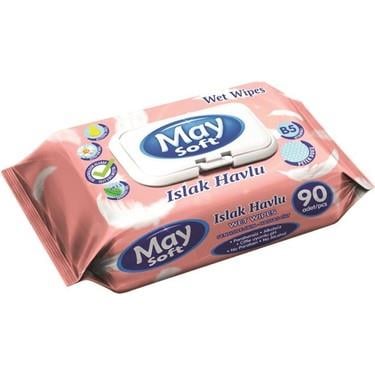 May Soft Islak Havlu 90 Lı 