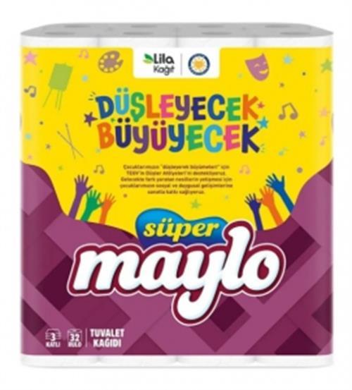 Maylo Tuvalet Kağıdı 32 'li 3 Katlı Süper