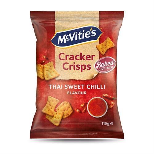 Mcvities Cracker Crisps Thai Sweet Chilli 110 Gr