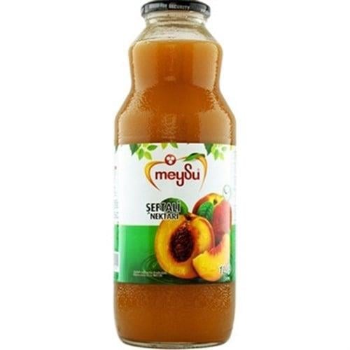 Meysu Şeftali Nektarı Cam Şişe 1 L
