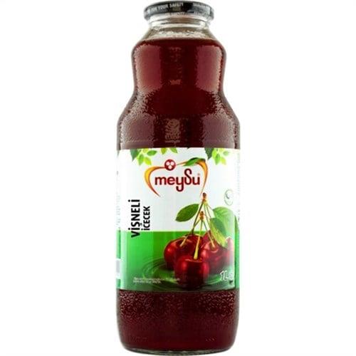 Meysu Vişne Meyveli İçecek Cam Şişe 1 L