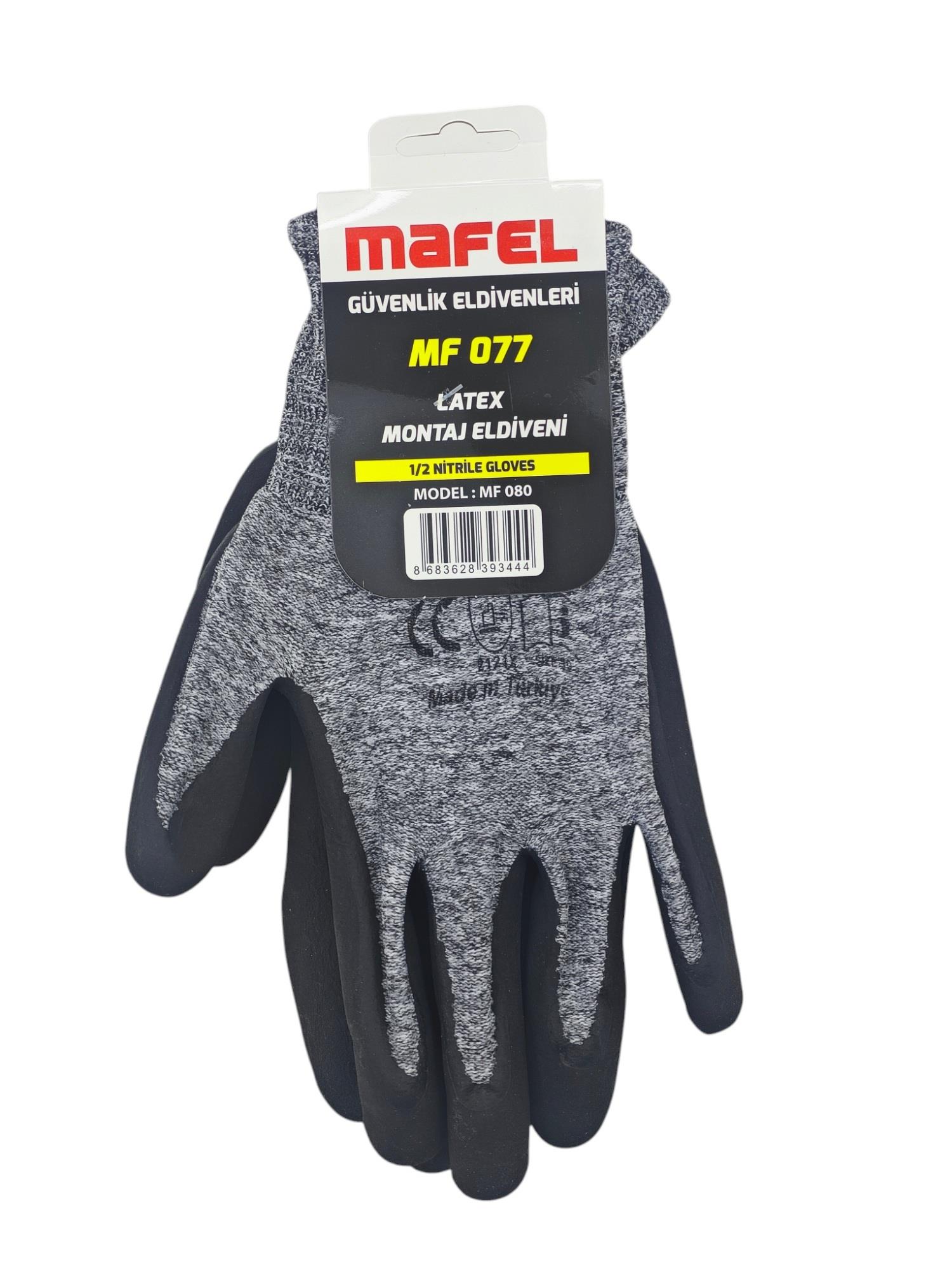 MF 077   Mafel Latex Montaj Eldiveni 1/2 10