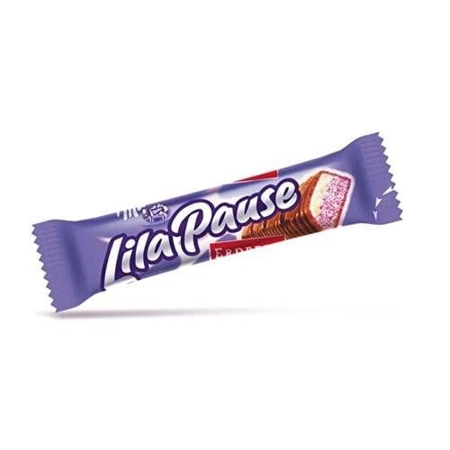 Milka Çikolata Lila Pause Çilekli 34 Gr