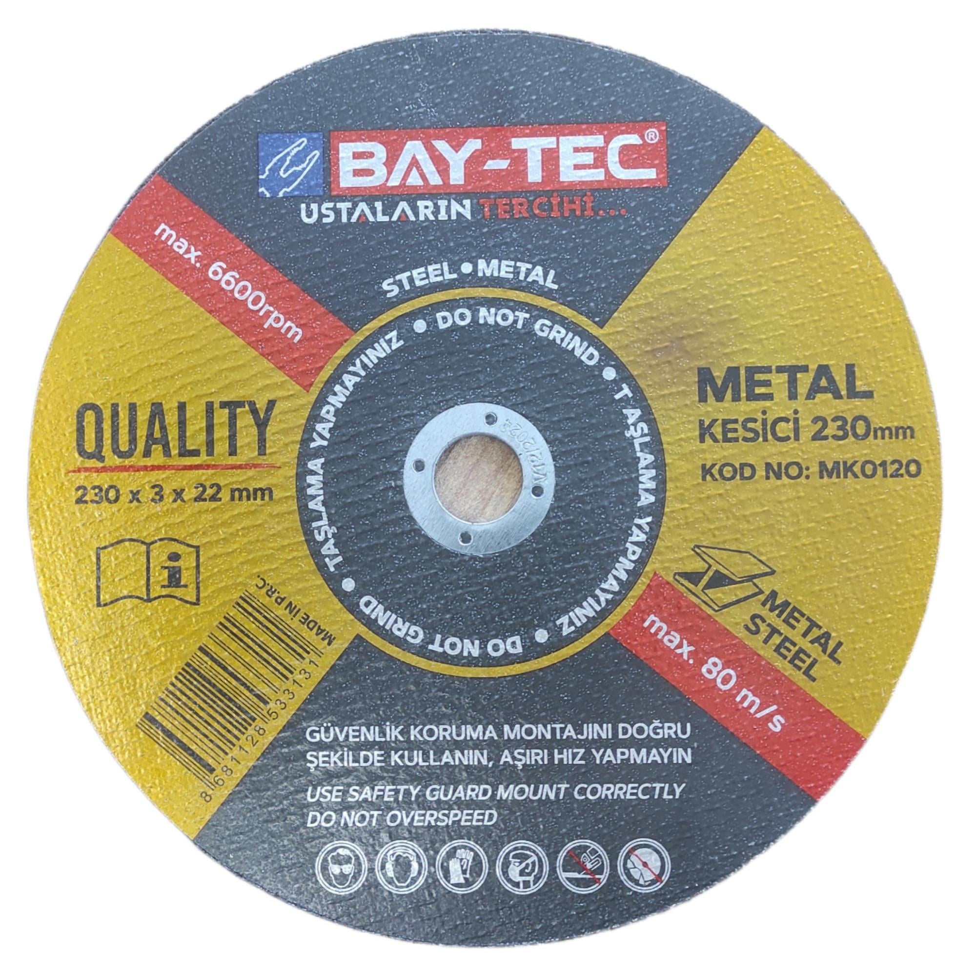 Bay-Tec Metal Kesici 230*3*22Mm