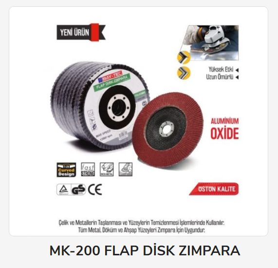 Bay-Tec Flap Disk Zımpara 115 (120 Kum)