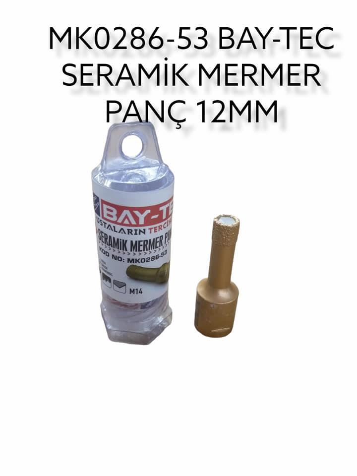 Bay-Tec Seramik Mermer Panç 12Mm