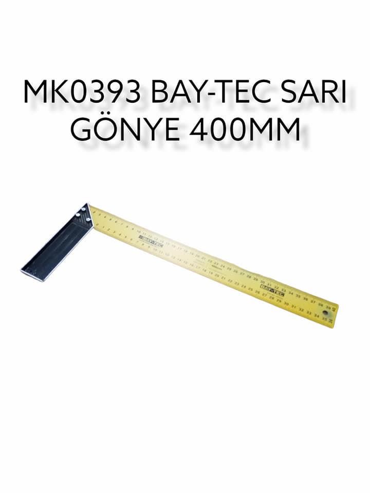 Bay-Tec Sarı Gönye 400Mm