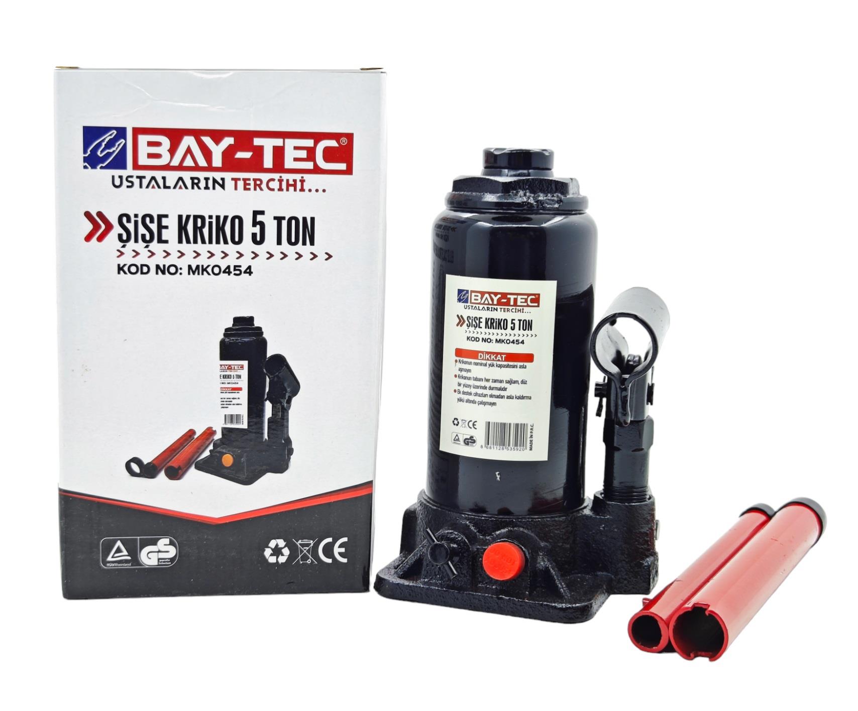 Bay-Tec Şişe Kriko 5 Ton
