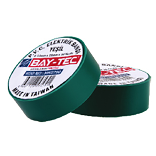 Bay-Tec Pvc Elektrik Bantı (Yeşil)