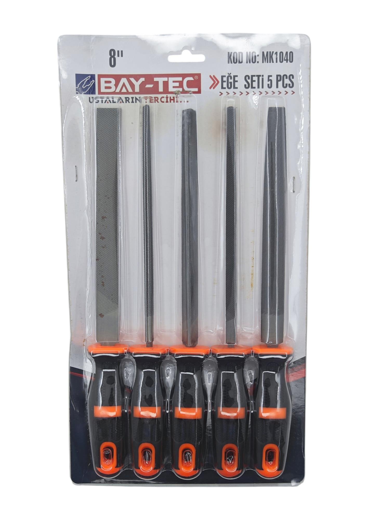 MK1040   Bay-Tec 5 Parça Eğe Seti 8