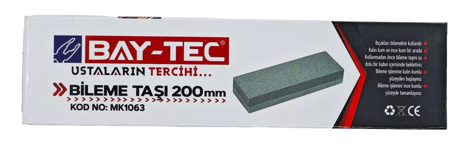 Bay-Tec Bileme Tırpan Taşı 200Mm