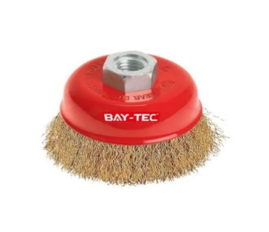 Bay-Tec Saçaklı Çanak Fırça 100Mm