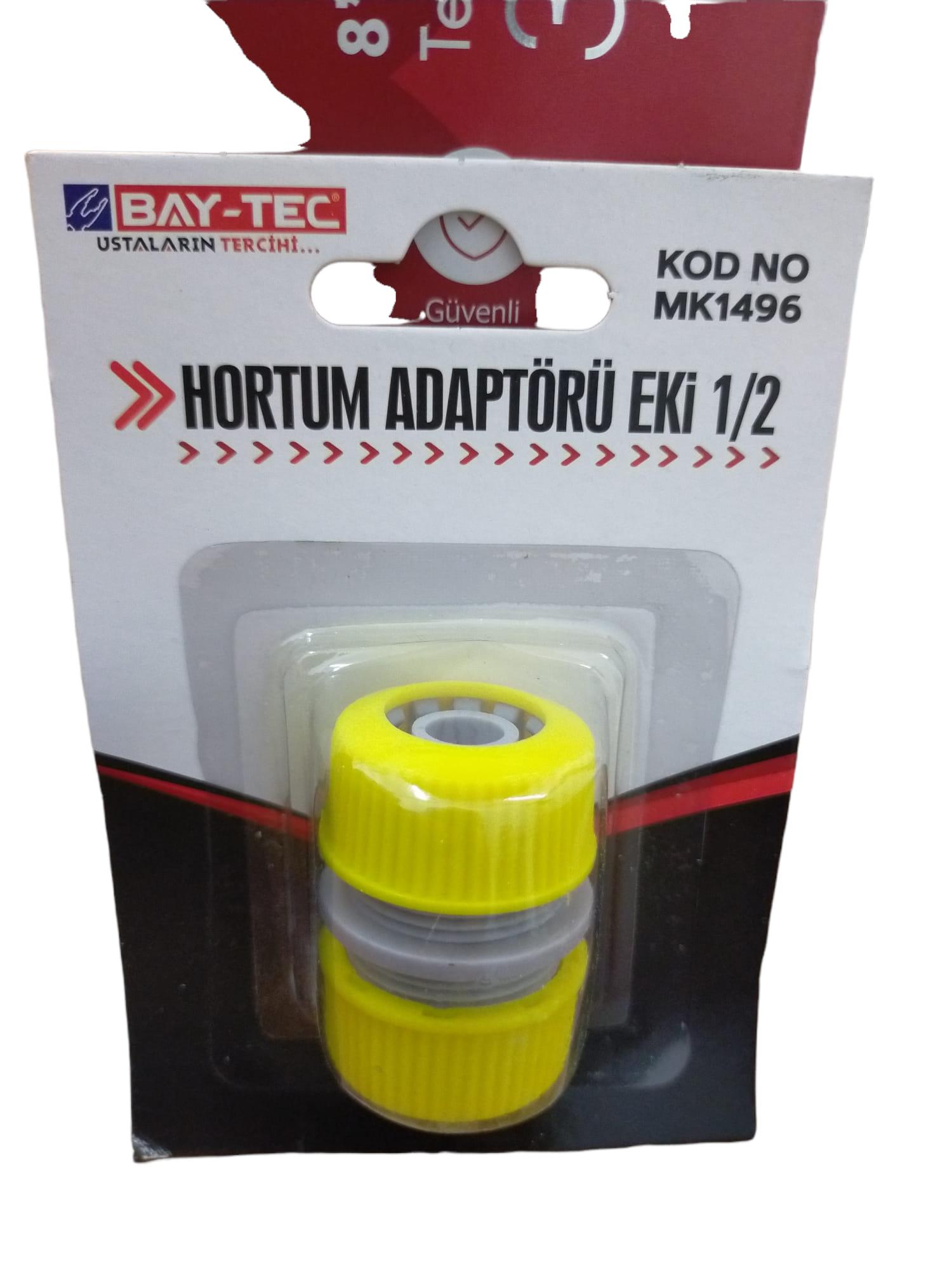 Bay-Tec Hortum Adaptörü Eki 1/2