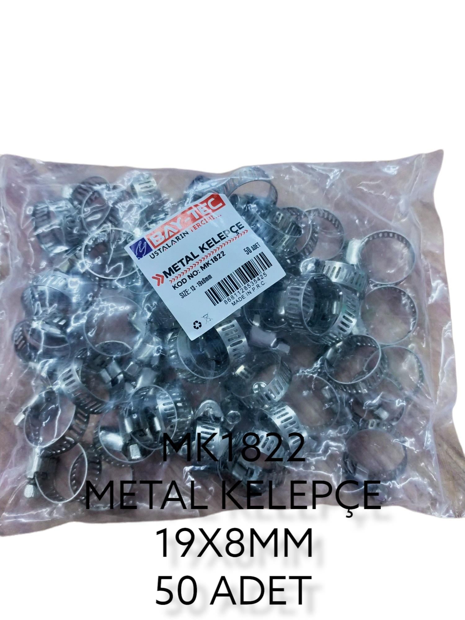 Bay-Tec Metal Kelepçe 8Mm 13-19