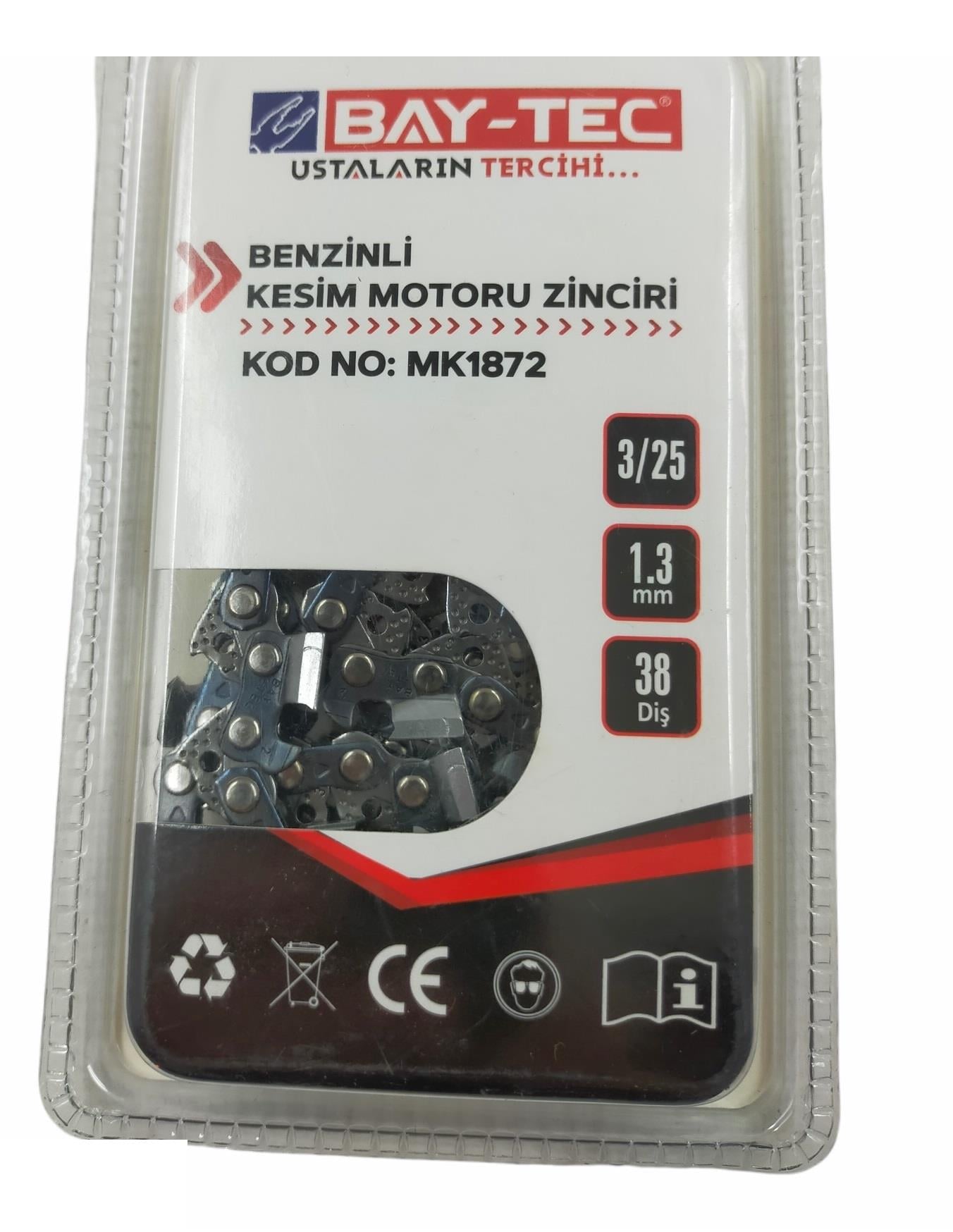 Bay-Tec Motor Zinciri 325 - 38 Diş