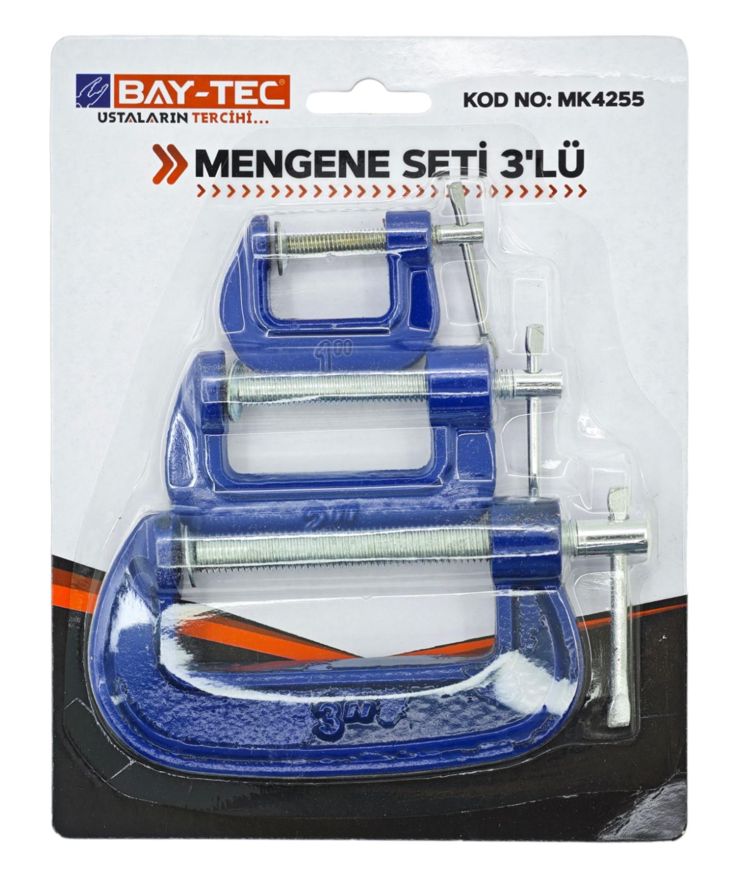 Bay-Tec Mengene Seti 3Lü