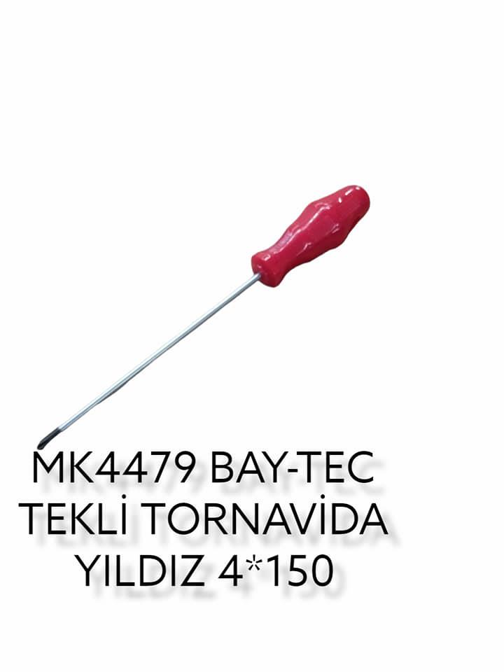 Bay-Tec Tekli Tornavida 4*150 (Yıldız)