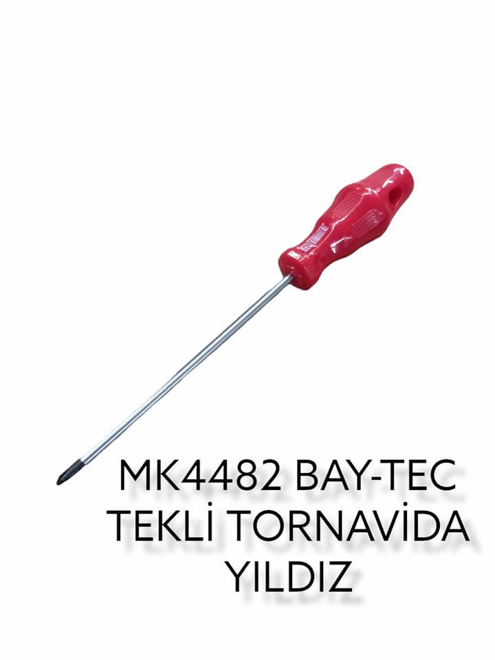 Bay-Tec Tekli Tornavida 5*150 (Yıldız)