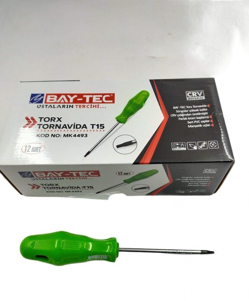 Bay-Tec Torx Tornavida T15