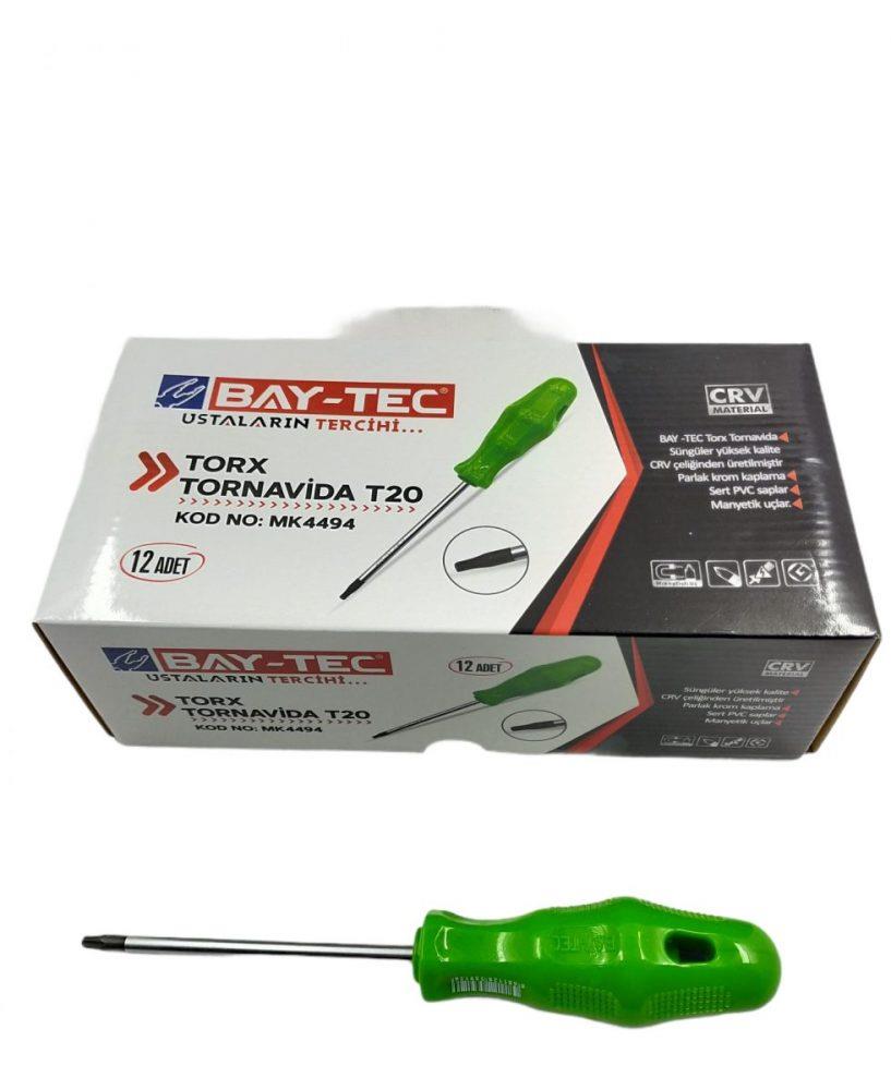Bay-Tec Torx Tornavida T20