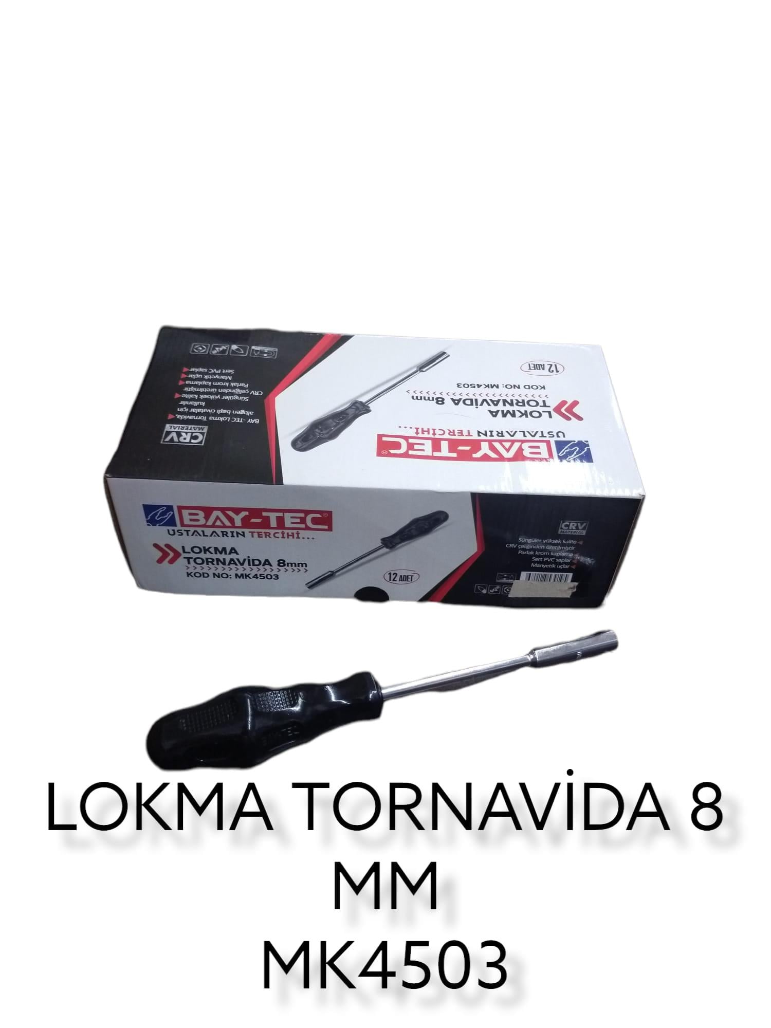 Bay-Tec Lokma Tornavida 8Mm