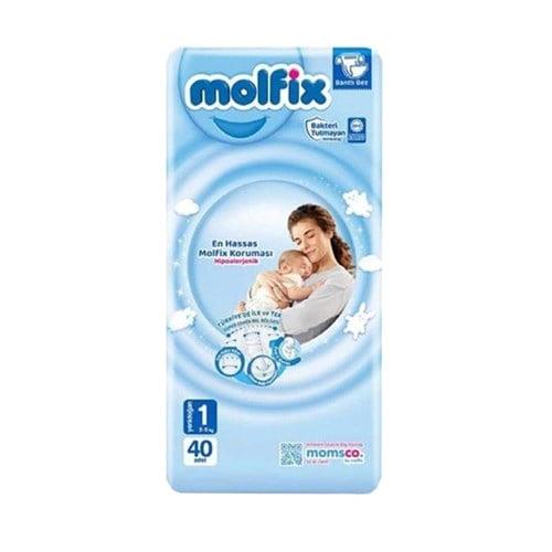 Molfix Yenidoğan 2-5 kg Bebek Bezi 40lı 1 No