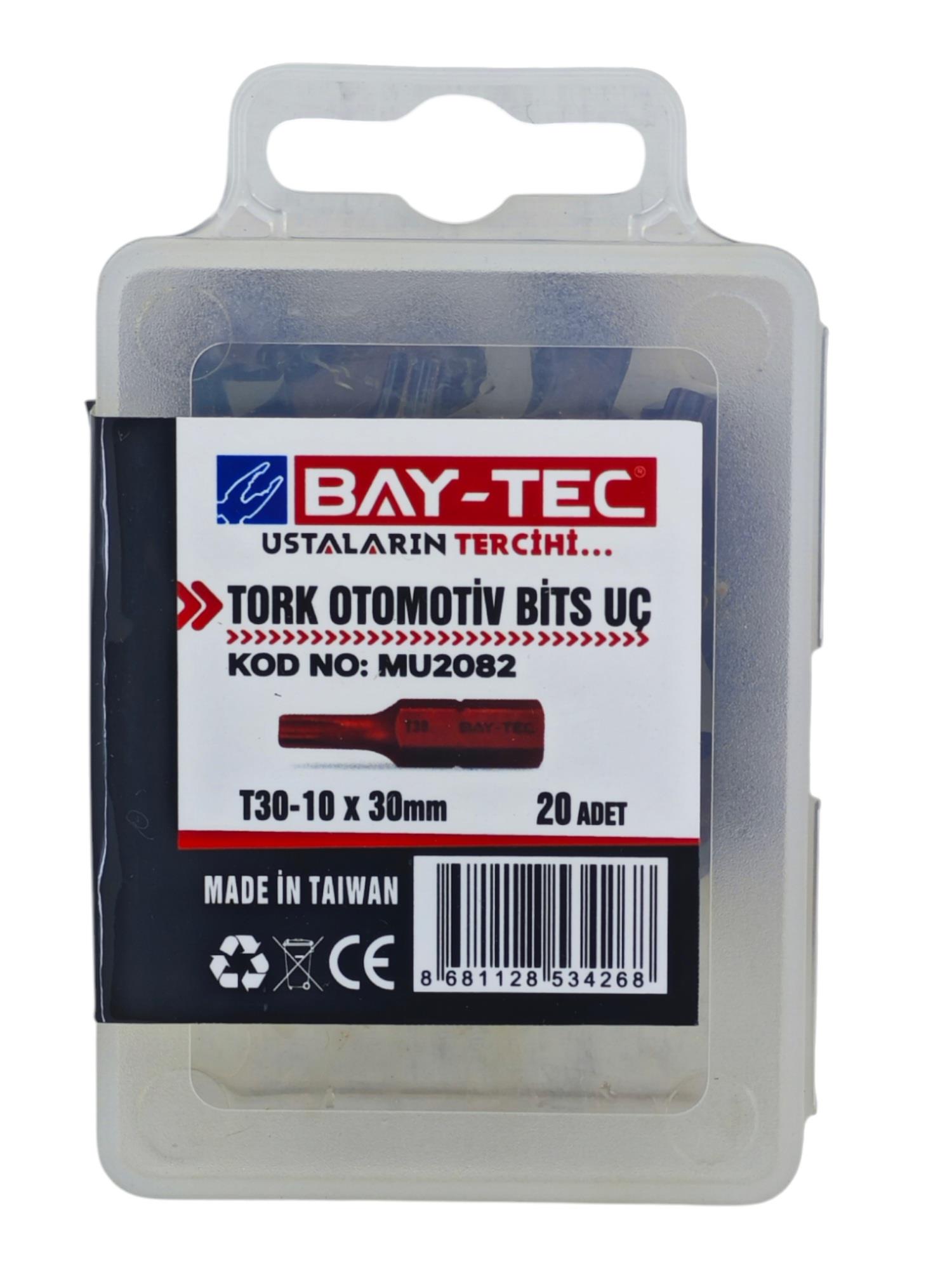 MU2082   Bay-Tec Tork Otomotiv Bits Uç T30-10*30mm