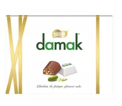 Nestle Damak Gift Box 176,4 Gr Antep Fıstıklı Sütlü Çikolata