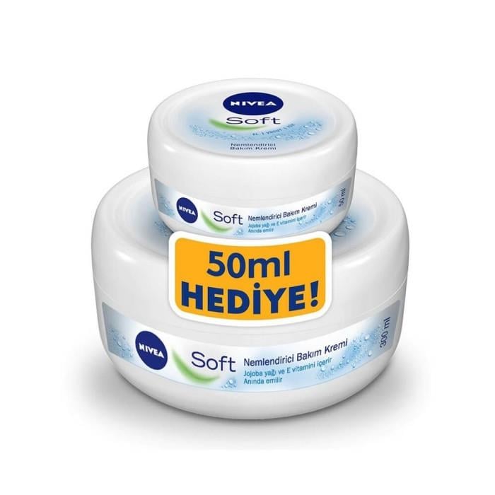 Nıvea 300 Ml Soft Nem Krem + 50 Ml Hediyeli