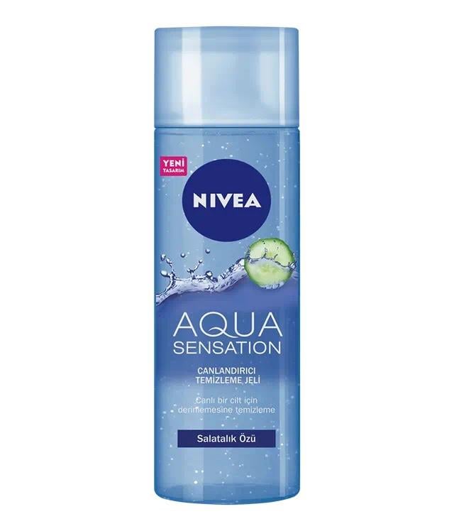 Nivea Aqua Sensation Canlandırıcı Temizleme Jeli Salatalık Özlü -200ml