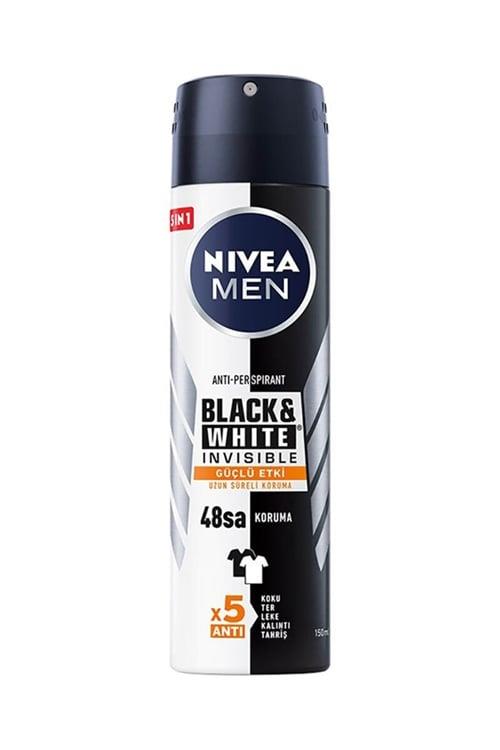 Nivea Men Deodorant Black & White Invisible Güçlü Etki 150 ml