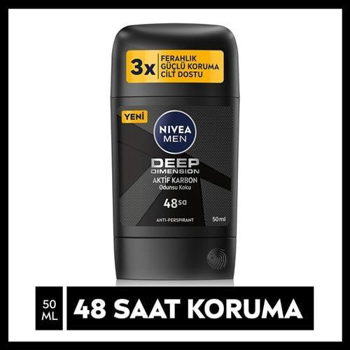 Nivea Men Stick Deep Dimension Odunsu Koku 50 ml