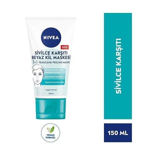 Nivea Sivilce Karşıtı Beyaz Kil Maskesi 150 Ml